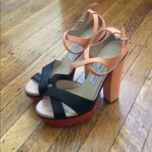 Jimmy Choo platform sandals